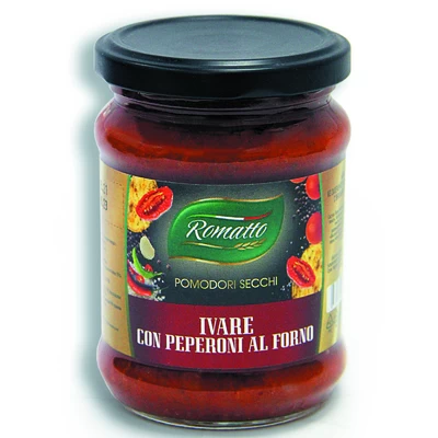 Айвар из запеченного сладкого перца с вялеными томатами, 250 гр.